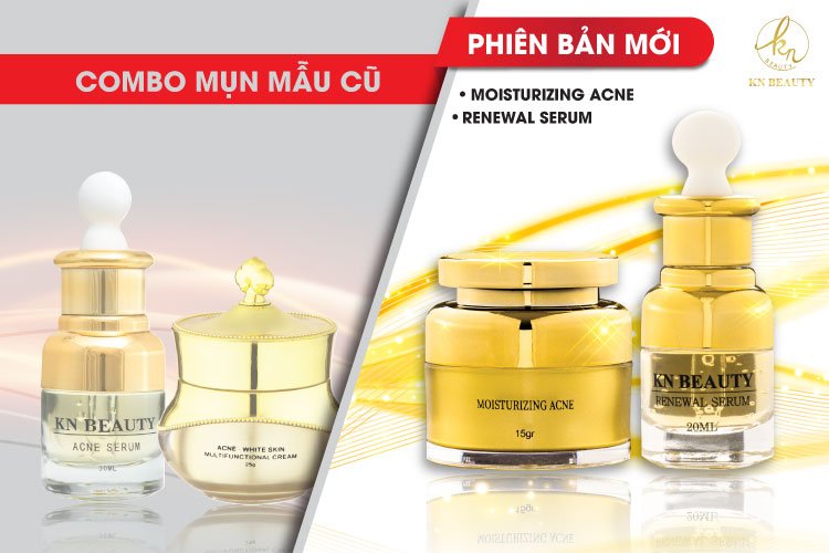 kem mụn kn beauty thay đổi mẫu mới