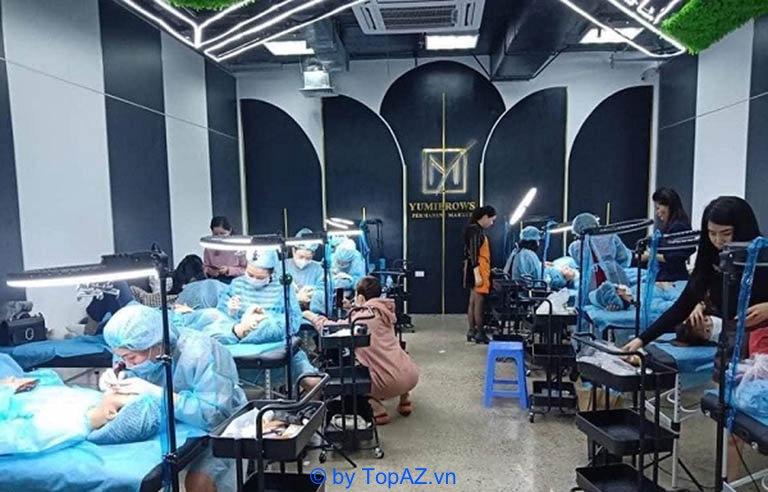 dạy nghề phun xăm thẩm mỹ Hà Nội