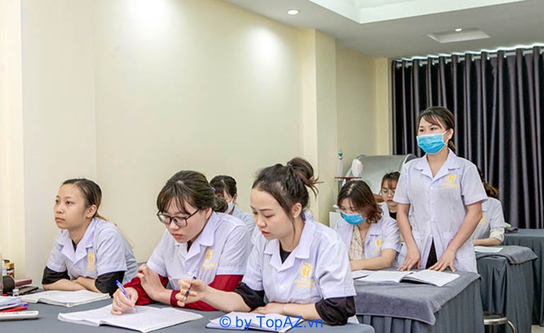 dạy nghề phun xăm thẩm mỹ Hà Nội