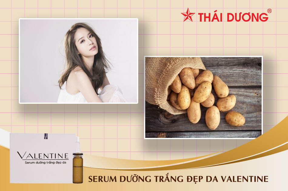 Làm trắng da bằng khoai tây nguyên chất