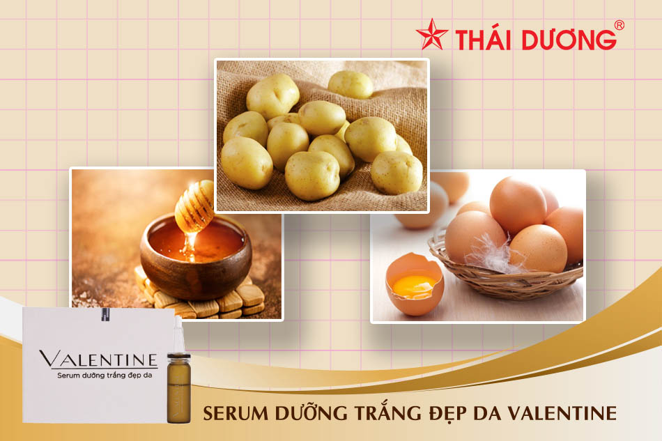 Cách làm trắng bằng bằng khoai tây + trứng gà + mật ong