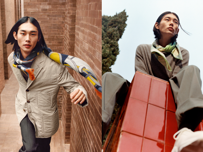 bst khan lua cua hermes thu dong 2022 - 2