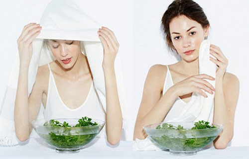 cách xông hơi mặt tại nhà