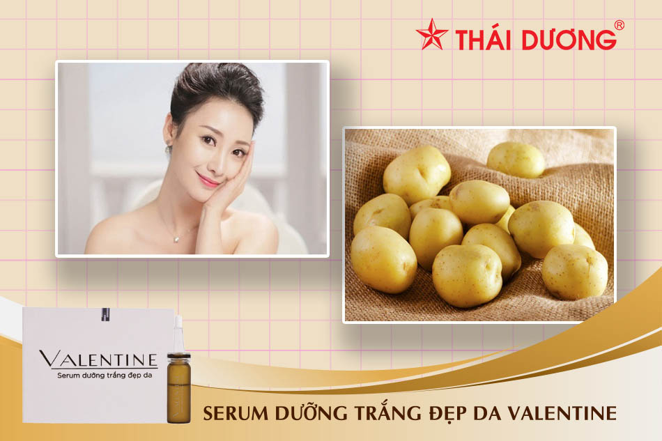 Làm trắng da bằng khoai tây