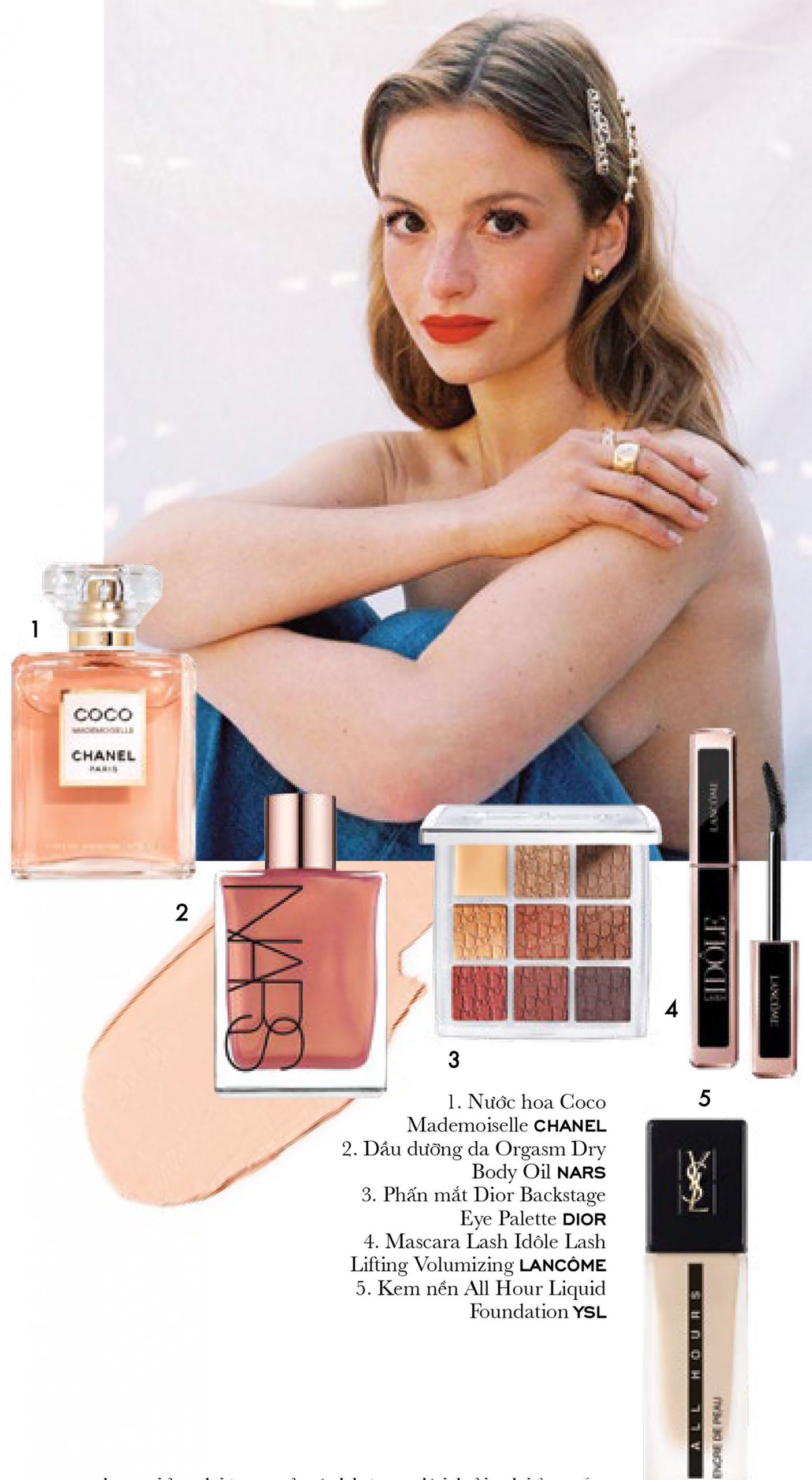 Camille Yolaine bí quyết làm đẹp Camille Yolaine bí quyết làm đẹp