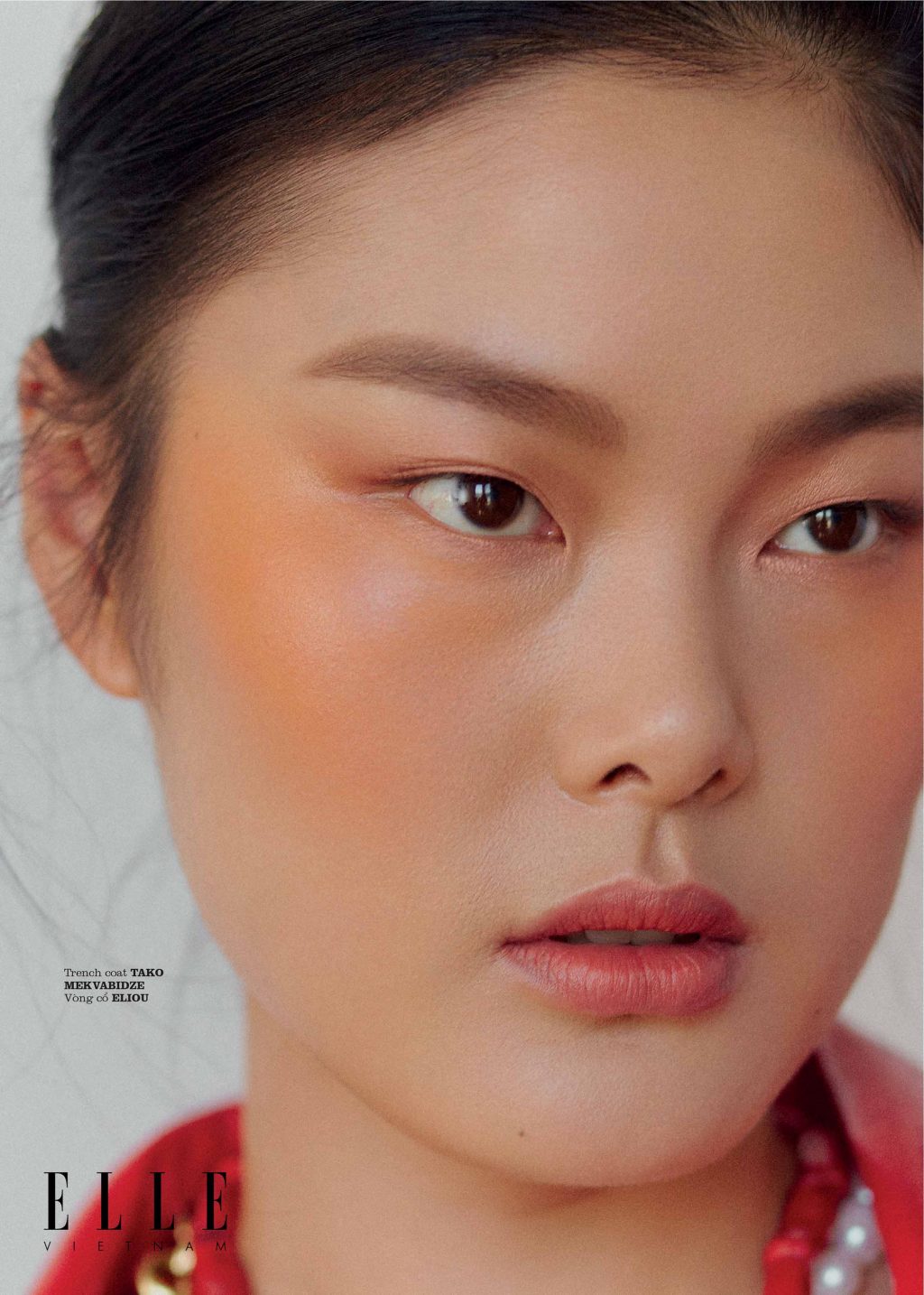 sắc màu màu cam đào cho má và môi màu cam đào cho má và môi