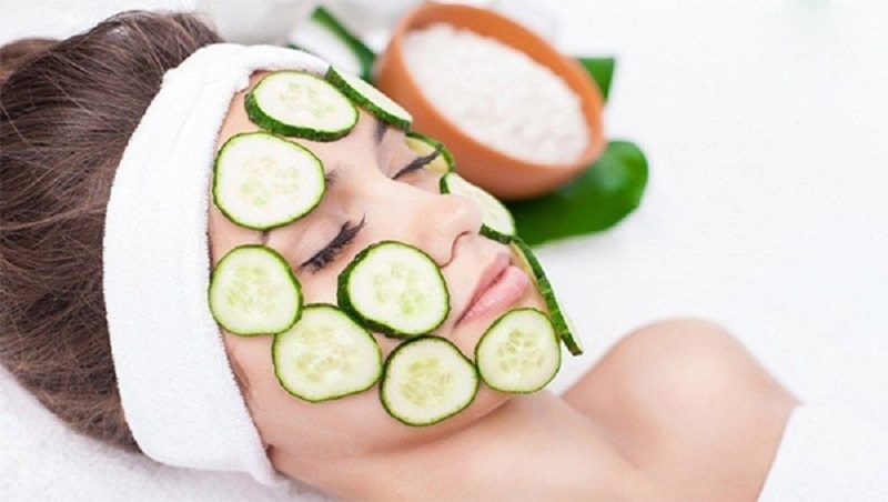 Nên đắp mặt nạ dưa leo đúng tần suất, không nên đắp mỗi ngày