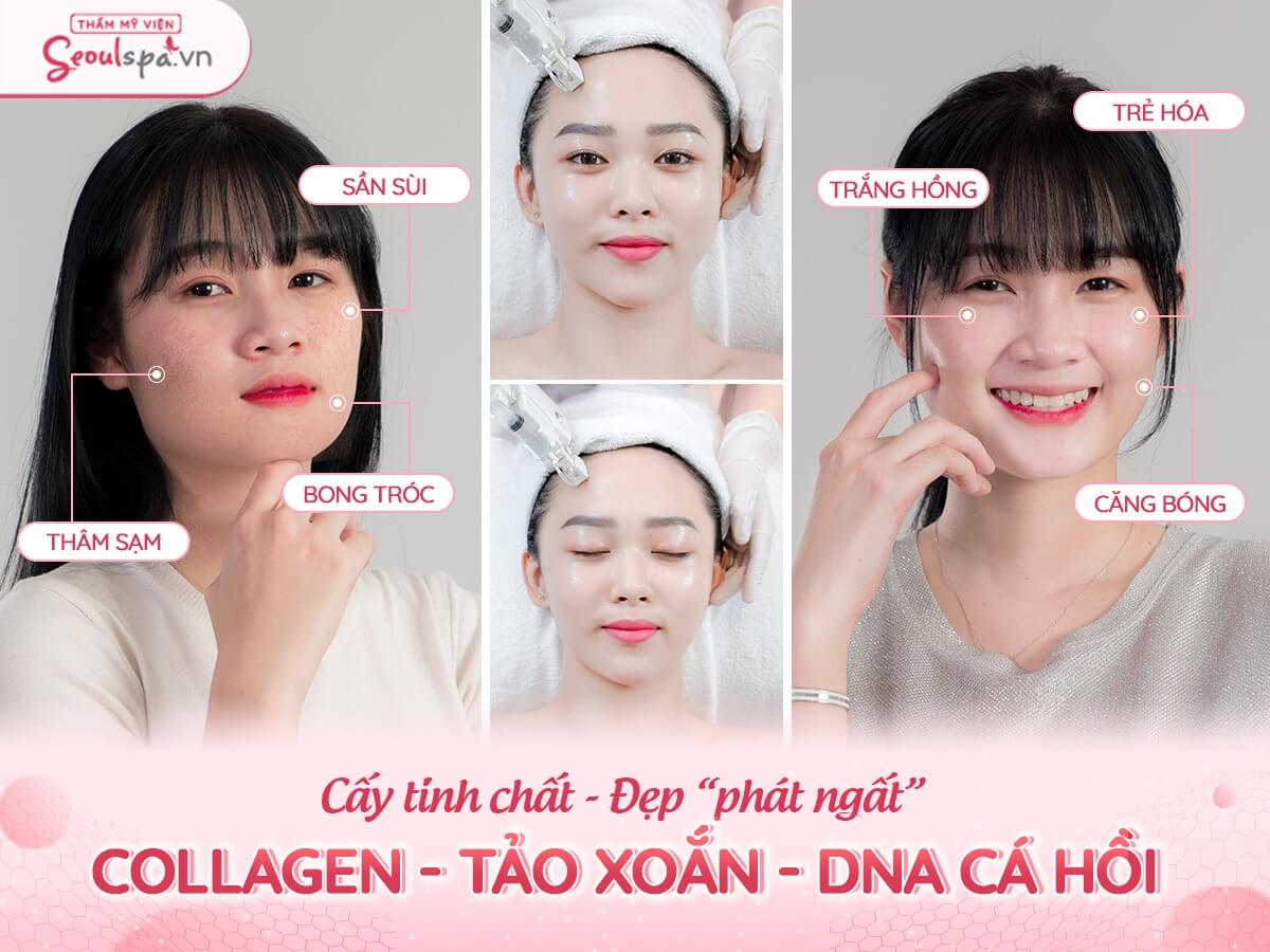 Các liệu trình chăm sóc da tại Seoul Spa được đông đảo khách hàng lựa chọn