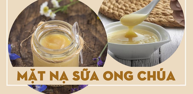               Đắp mặt nạ sữa ong chúa giúp làm đẹp da