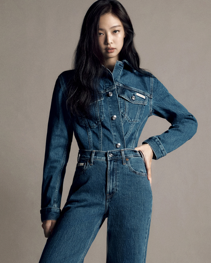 jennie trong chien dich quang ba denim cua ck - 2